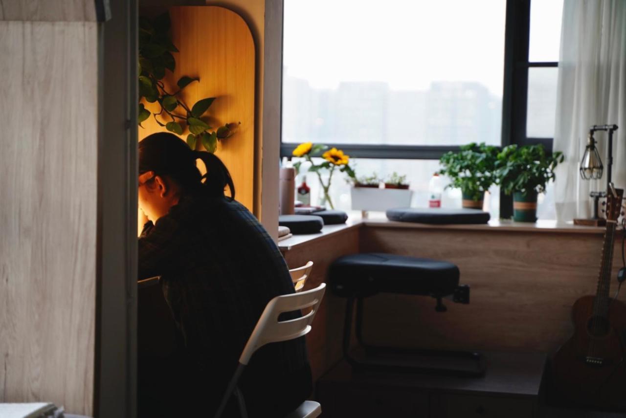 Sifang Space Hostel Xi'An - Xi'An Tiyuchang Metro Station Line2 المظهر الخارجي الصورة