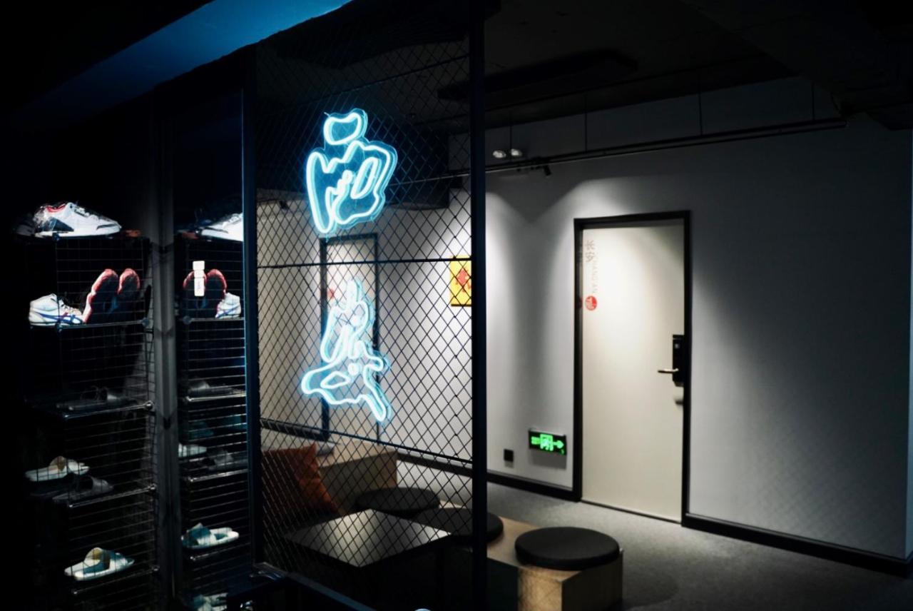 Sifang Space Hostel Xi'An - Xi'An Tiyuchang Metro Station Line2 المظهر الخارجي الصورة