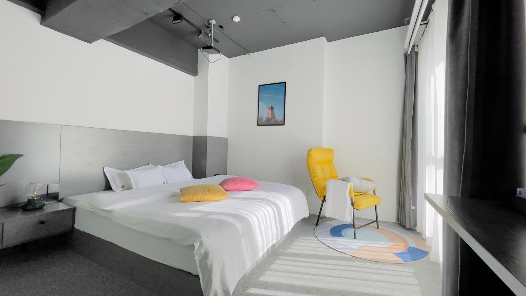 Sifang Space Hostel Xi'An - Xi'An Tiyuchang Metro Station Line2 المظهر الخارجي الصورة